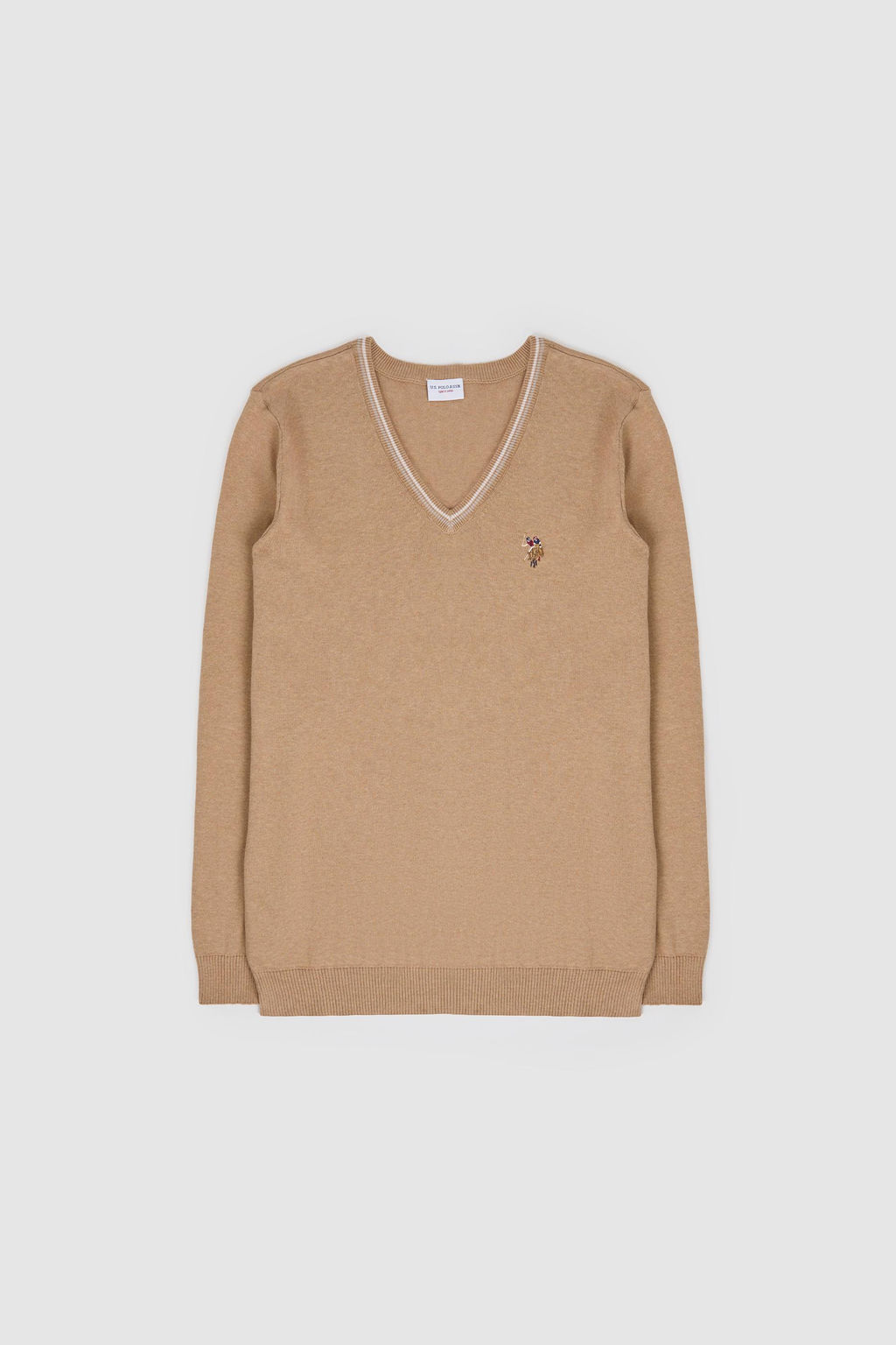 Erkek Camel Melanj Basic Kazak
