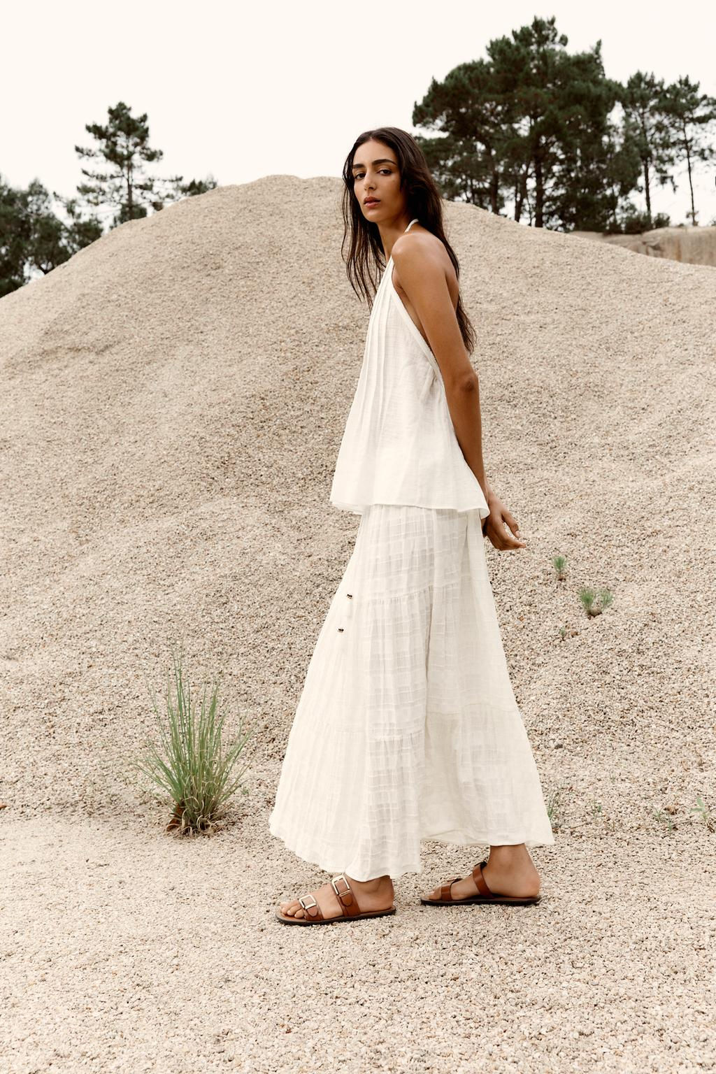 OPEN-BACK HALTER TOP - Zara фото 3