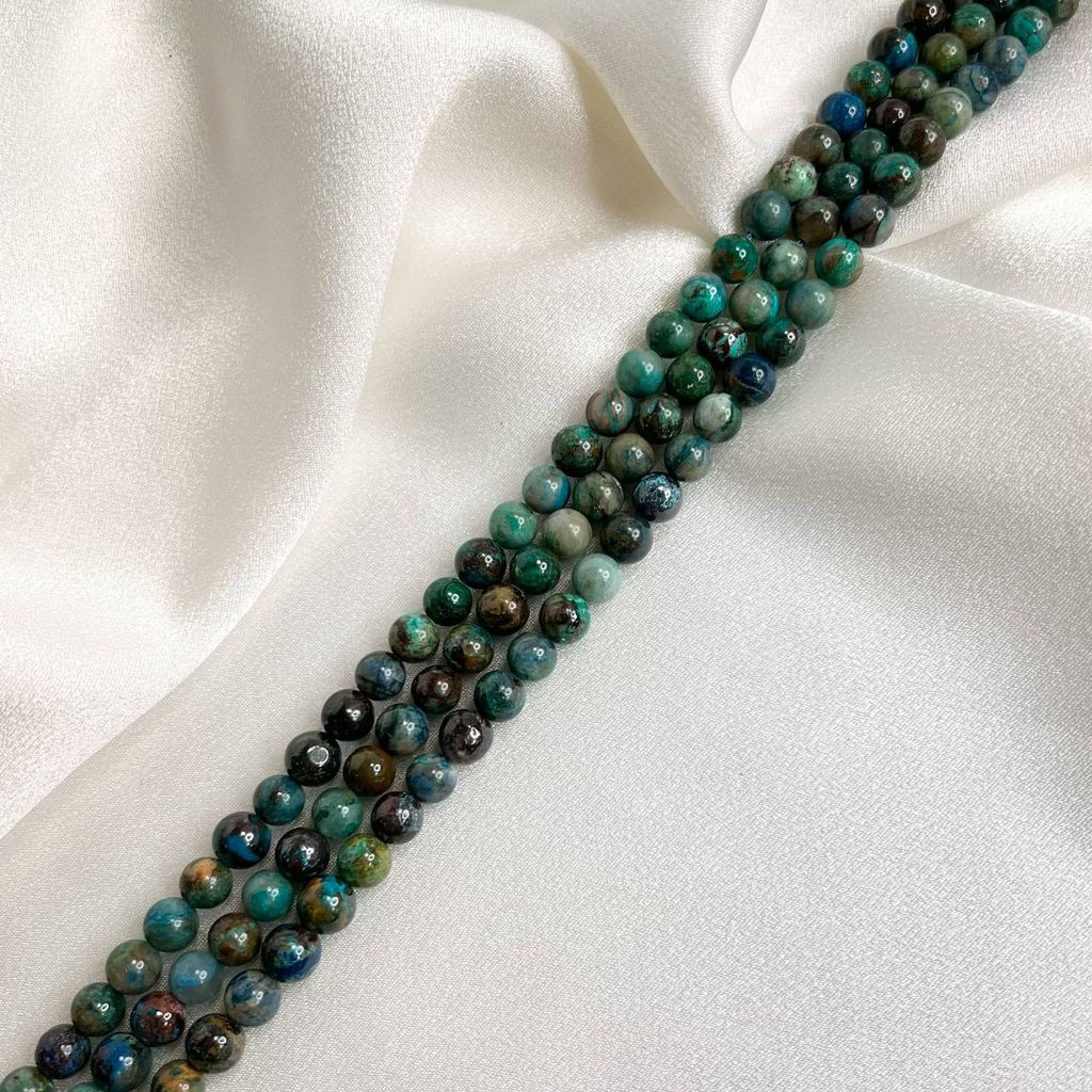 Бусины для украшений из Хризоколлы