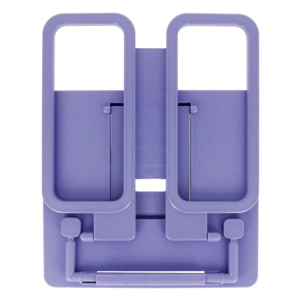 Лео Учись Подставка для книг пластиковая (пастельные цвета) LPDK-02 ( в пакете с еврослотом ) фиолетовый