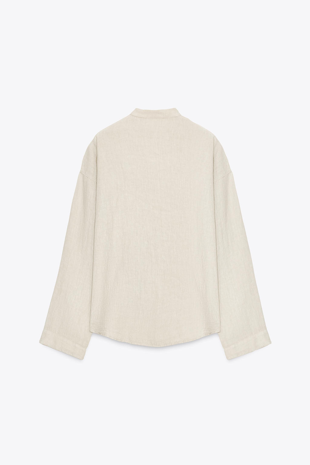100% LINEN OVERSHIRT ZW COLLECTION - Zara фото 7