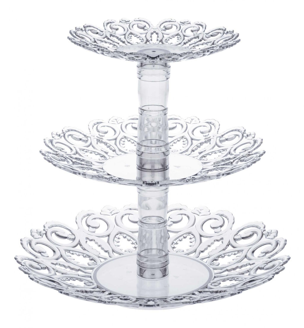 Фруктовница "Мелодия" 3-х ярусная арт. А(М6407), (М6620), (М6406)