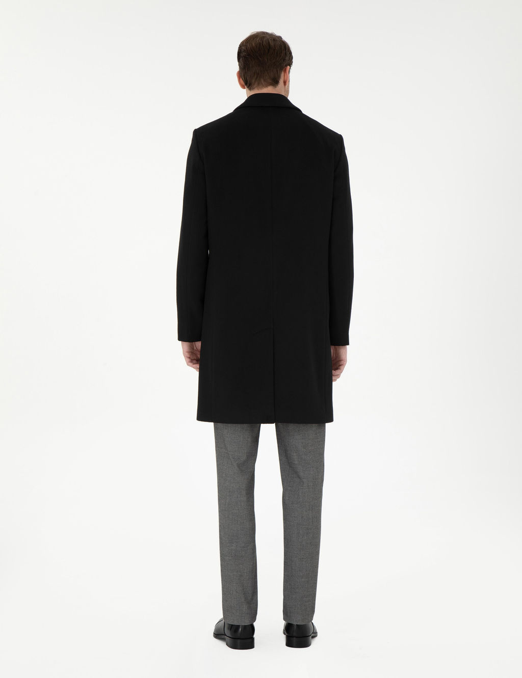 Siyah Slim Fit Palto - Pierre cardin фото 5