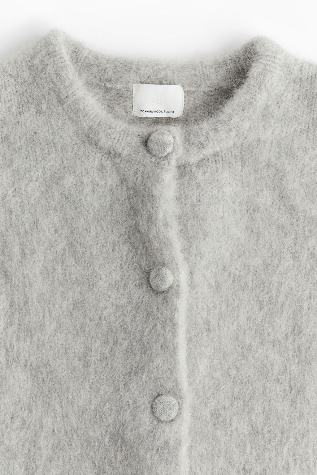 Mohair-blend cardigan - H&m фото 6
