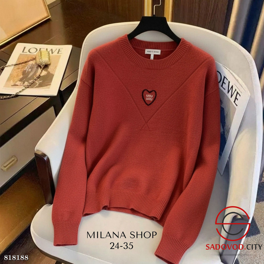 Свитер женский с логотипом - Bruno фото 5