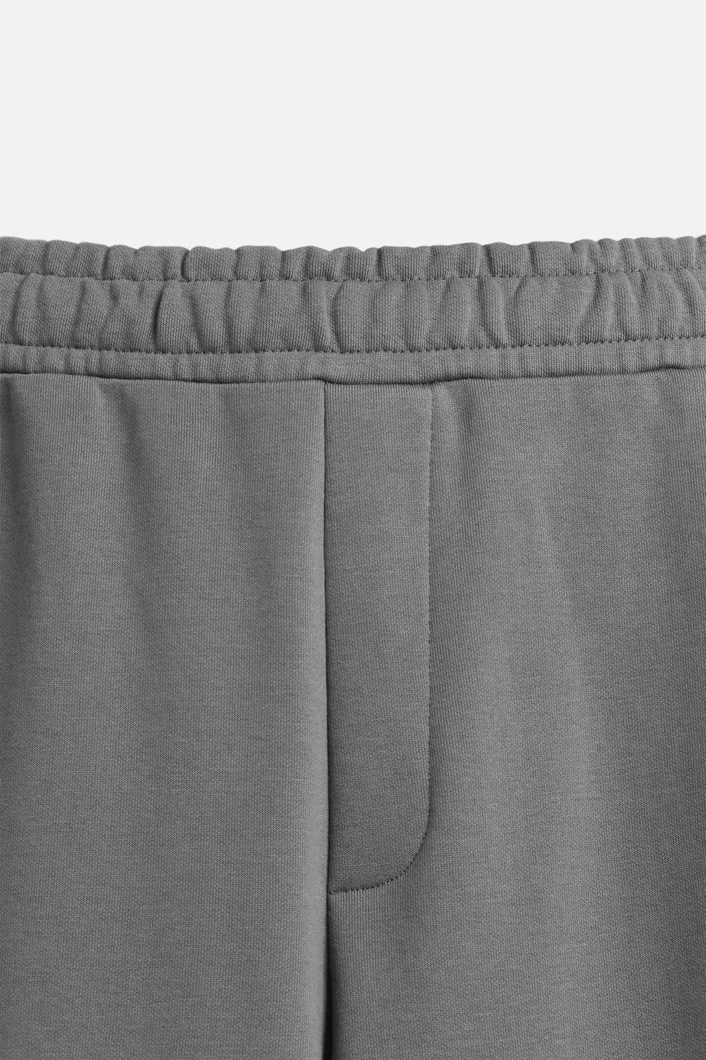 WIDE-LEG JOGGER TROUSERS - Zara фото 27