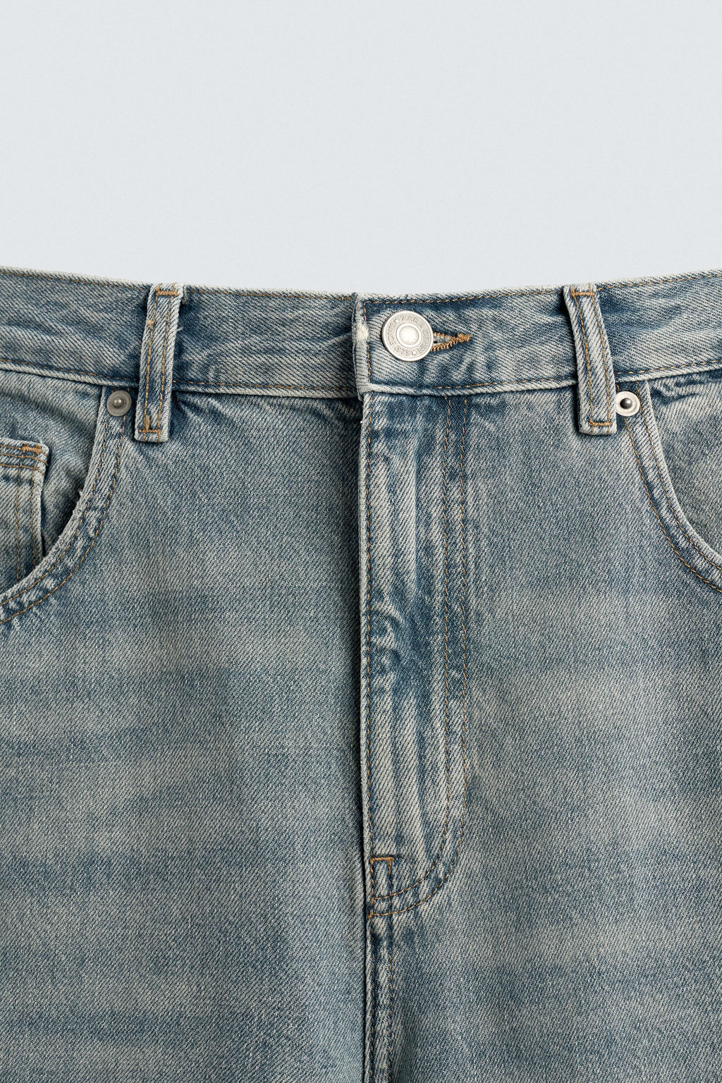 BAGGY JEANS WITH SEAMS - Zara фото 10