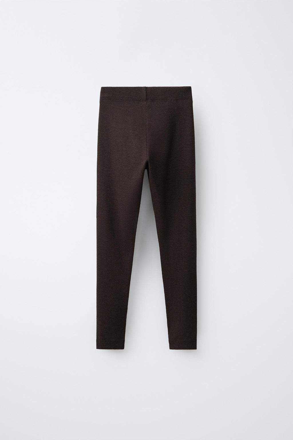 LEGGING RIB ETIQUETA / Marr?n - Zara фото 2