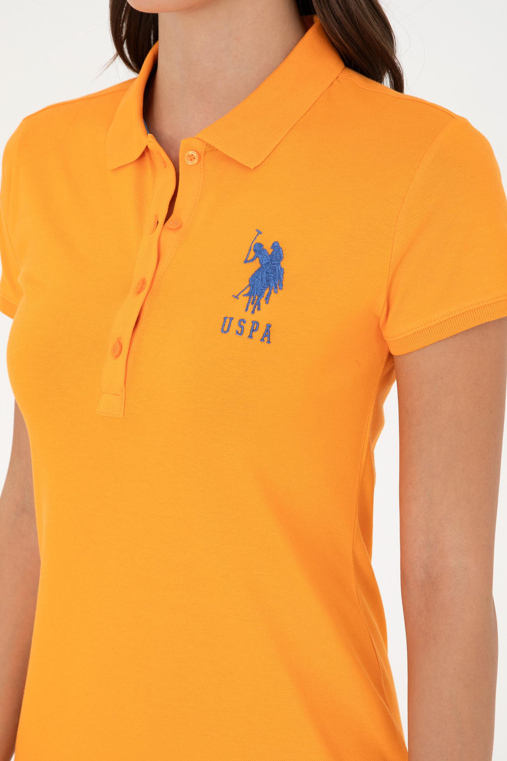 Женщина апельсиновое вязаное платье скидка в корзине - U.s. polo assn фото 5