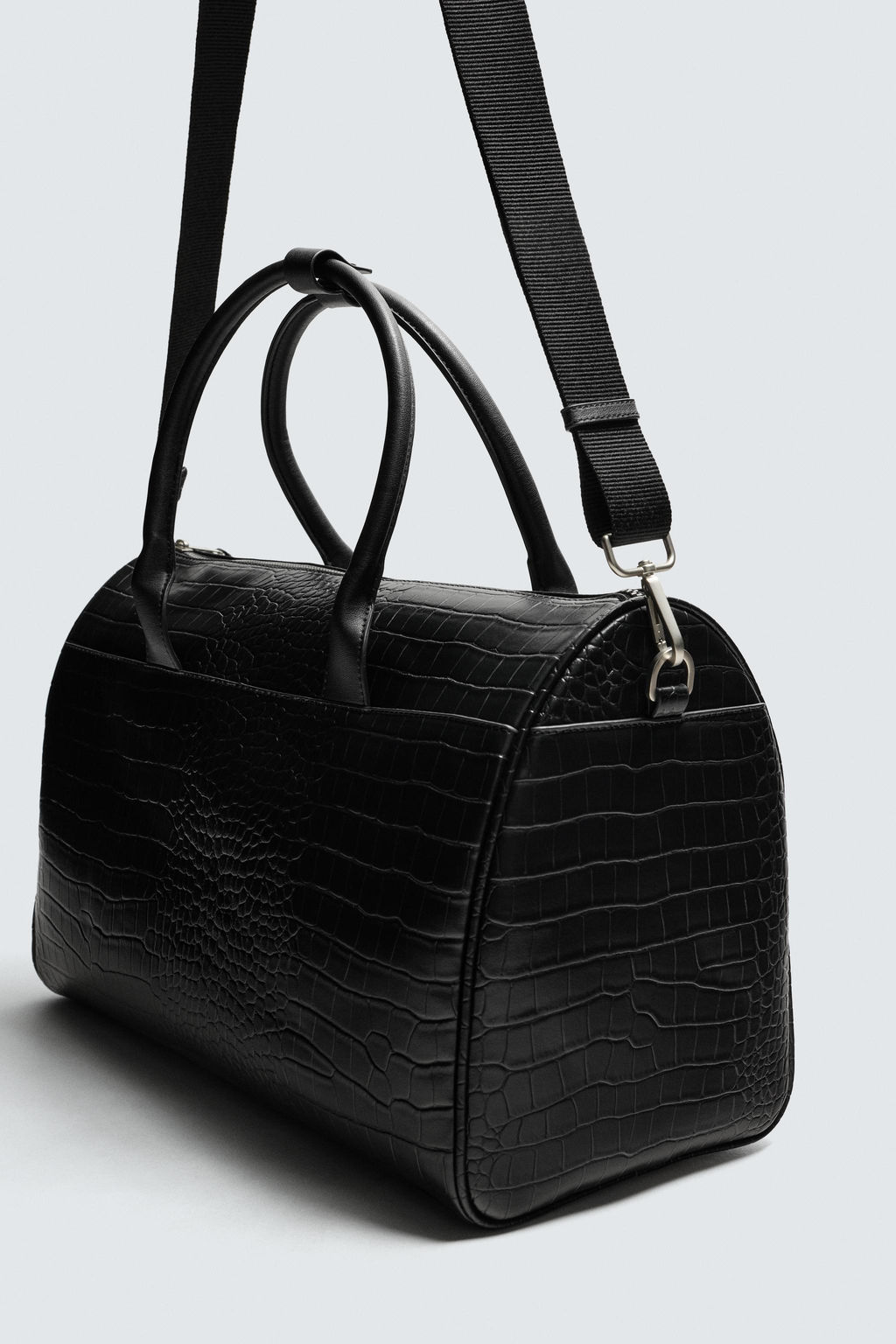 EMBOSSED MOCK CROC TRAVEL BAG - Zara фото 3