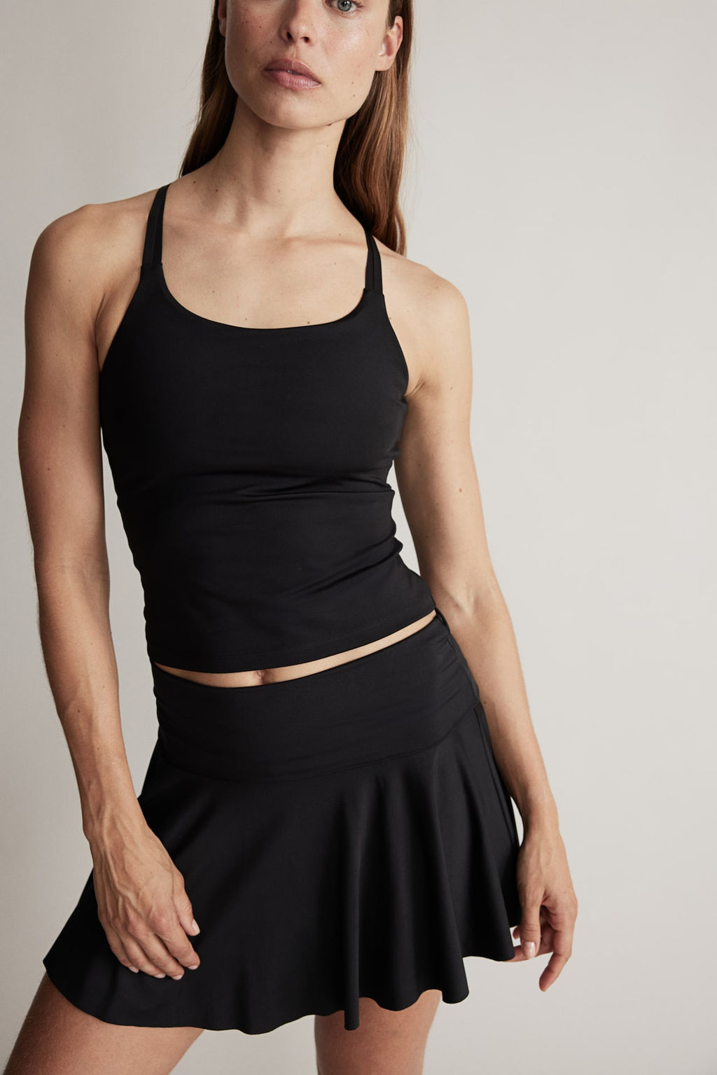 Top de deporte en DryMove con sujetador integrado - H&m фото 3