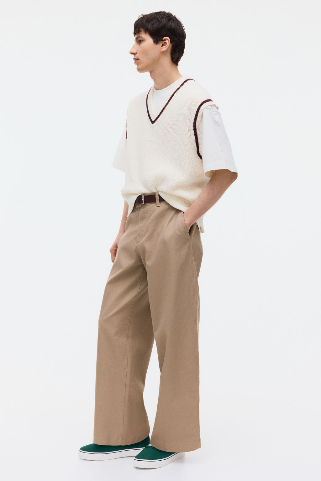 Chinos de algod?n Loose Fit - H&m фото 4