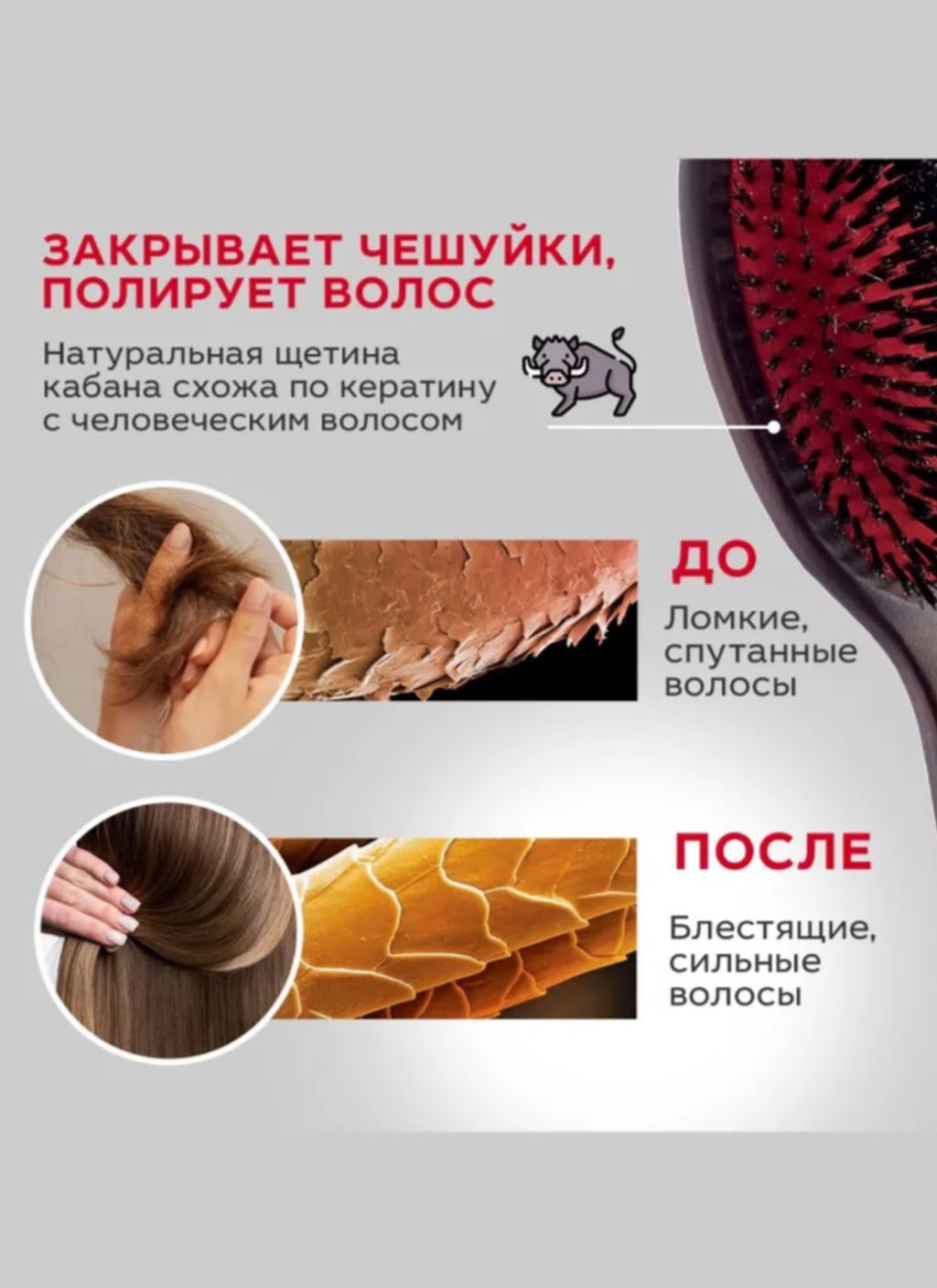 Расческа Barocco Le Brilliant