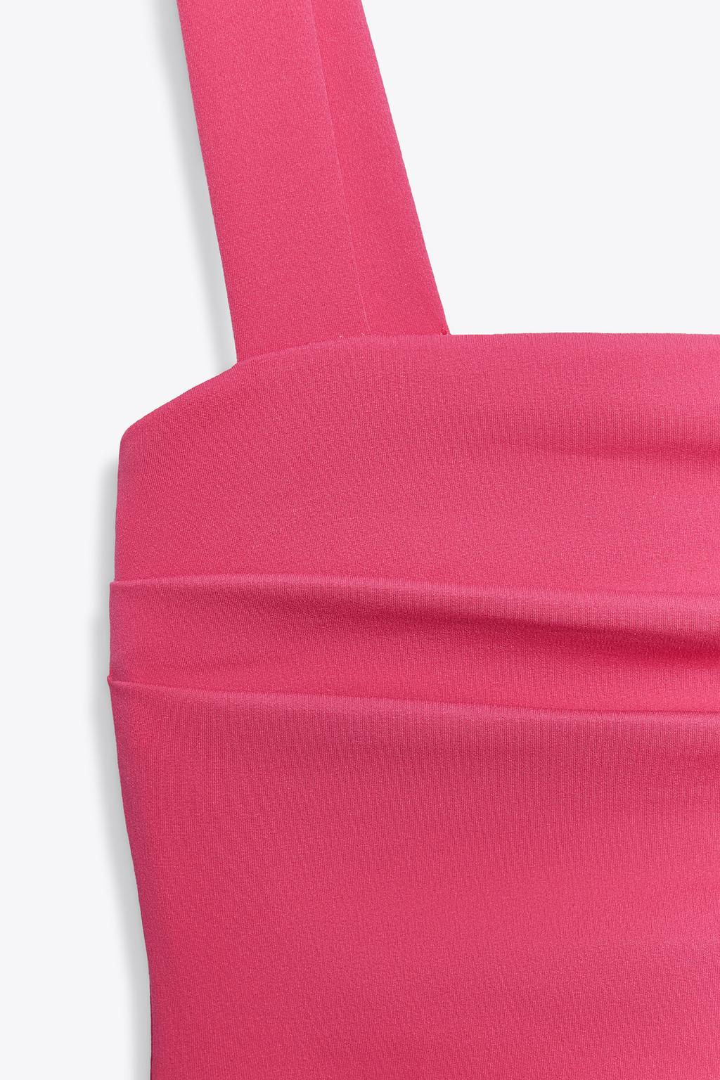 PLEATED MIDI DRESS - Zara фото 7