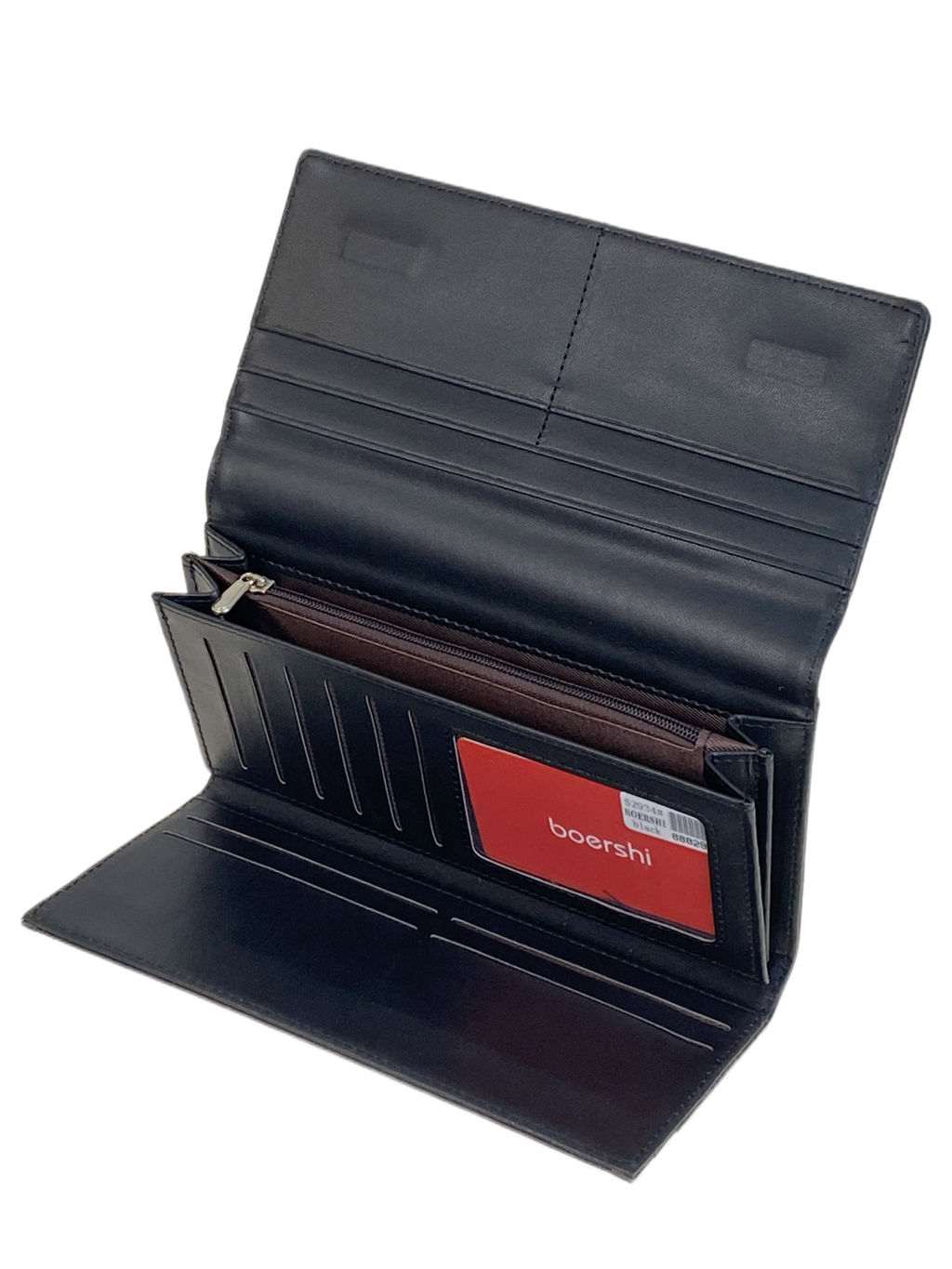 Женское портмоне из искусственной кожи, цвет черный - Greta фото 2