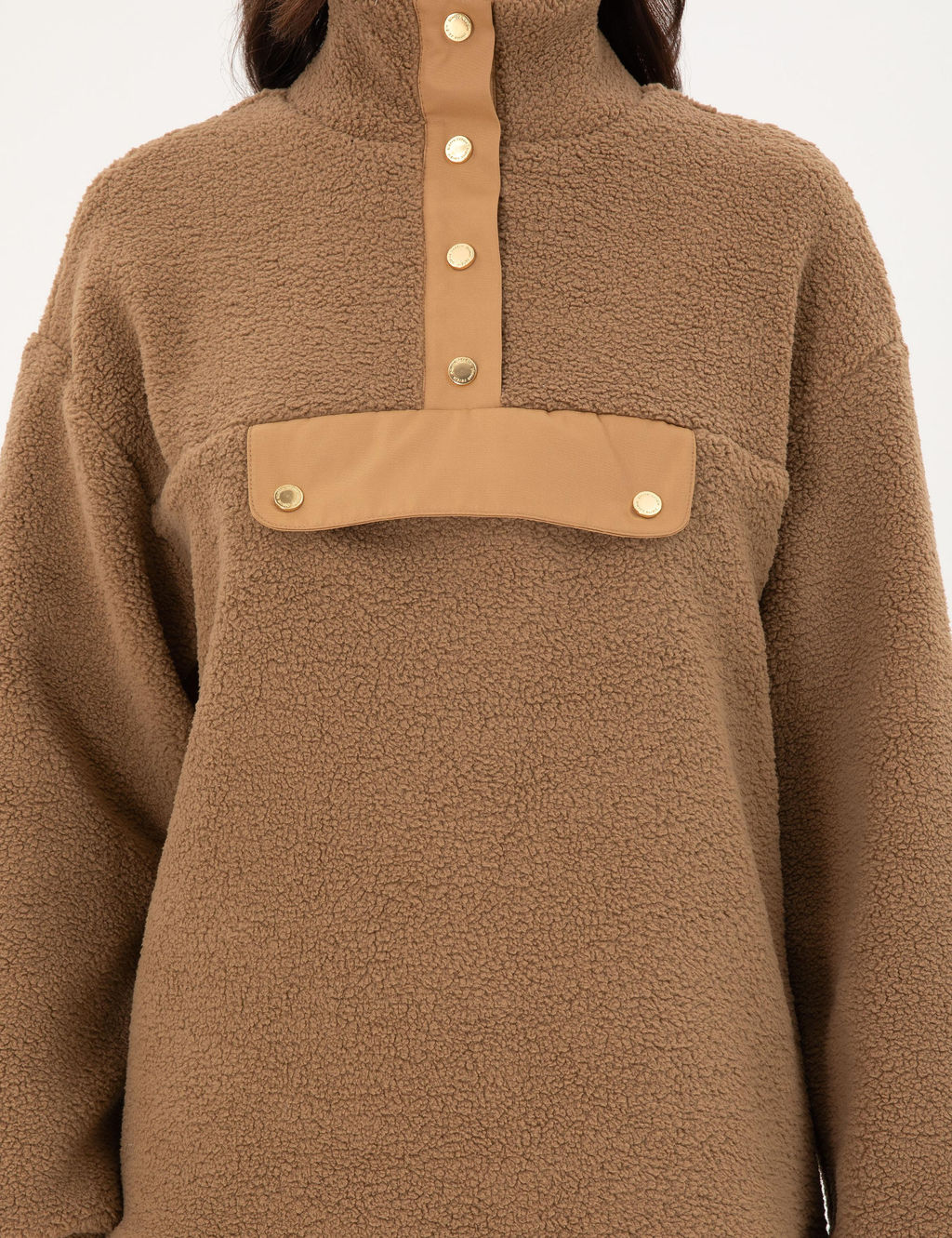 Camel Oversize Sweatshirt - Pierre cardin фото 6