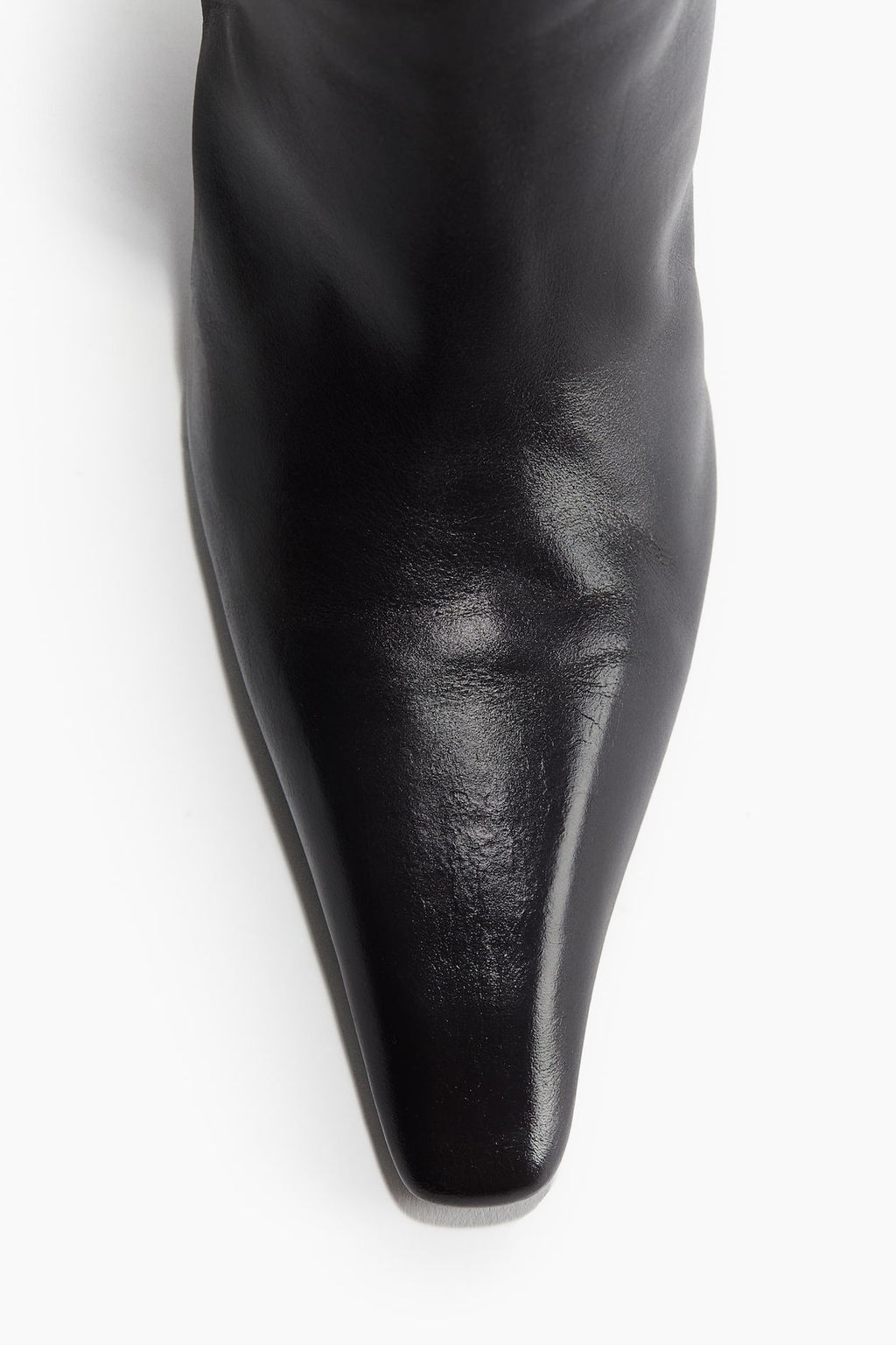 Botas de piel over-the-knee - H&m фото 5