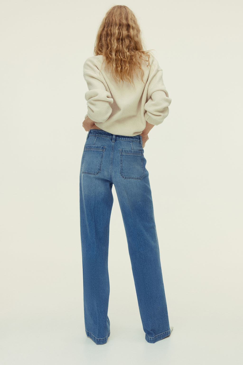 Wide High Jeans - H&m фото 10