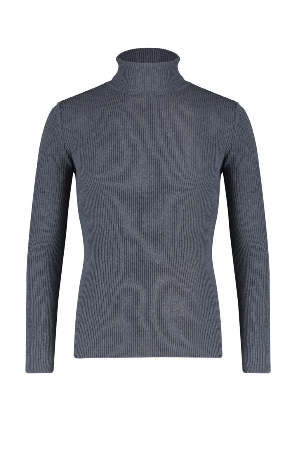 Fume Slim Fit Pamuklu Couple/Cift Bal?kc? Yaka Fitilli Orgu Kazak TMNAW20MG0031