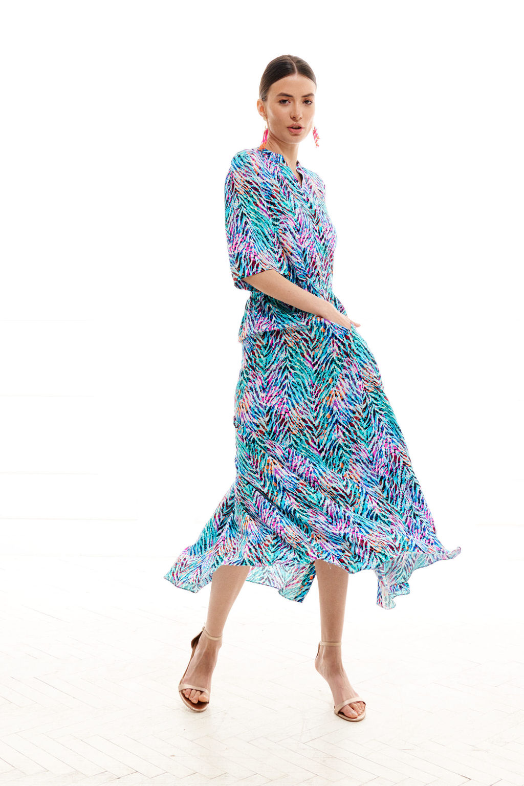 Платье 1013 (Вискоза - 100%) - Elletto фото 4