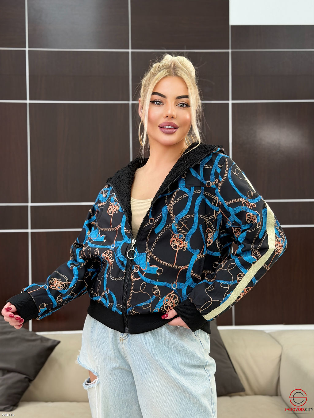 Куртка двухсторонняя женская