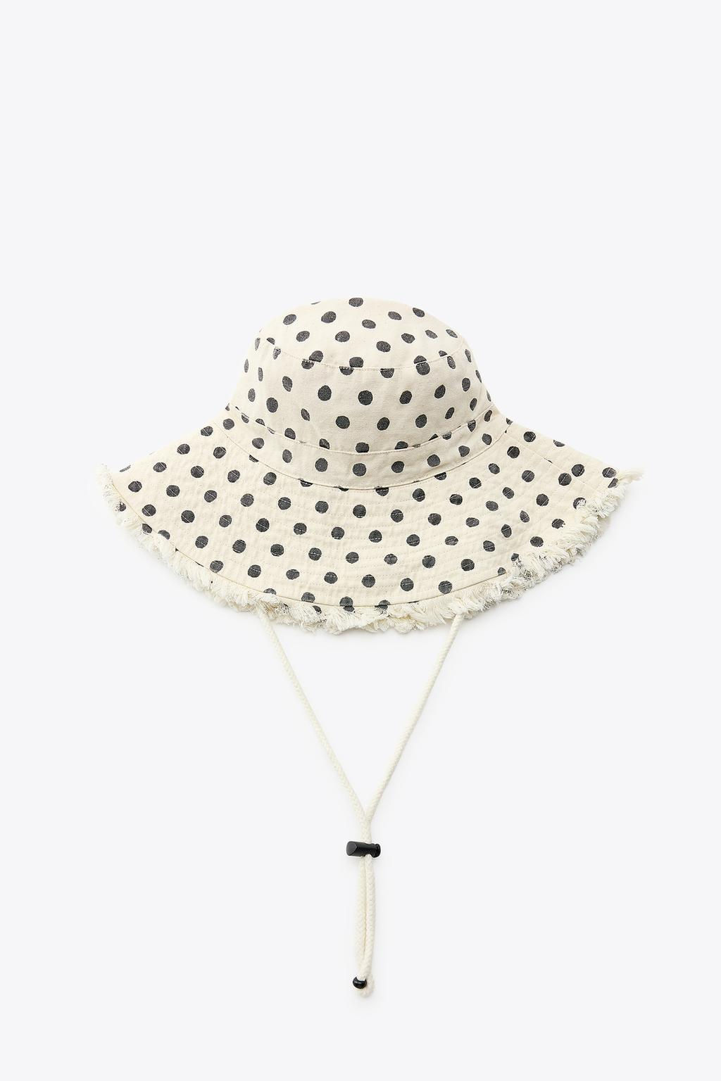 POLKA DOT BUCKET HAT - Zara фото 3