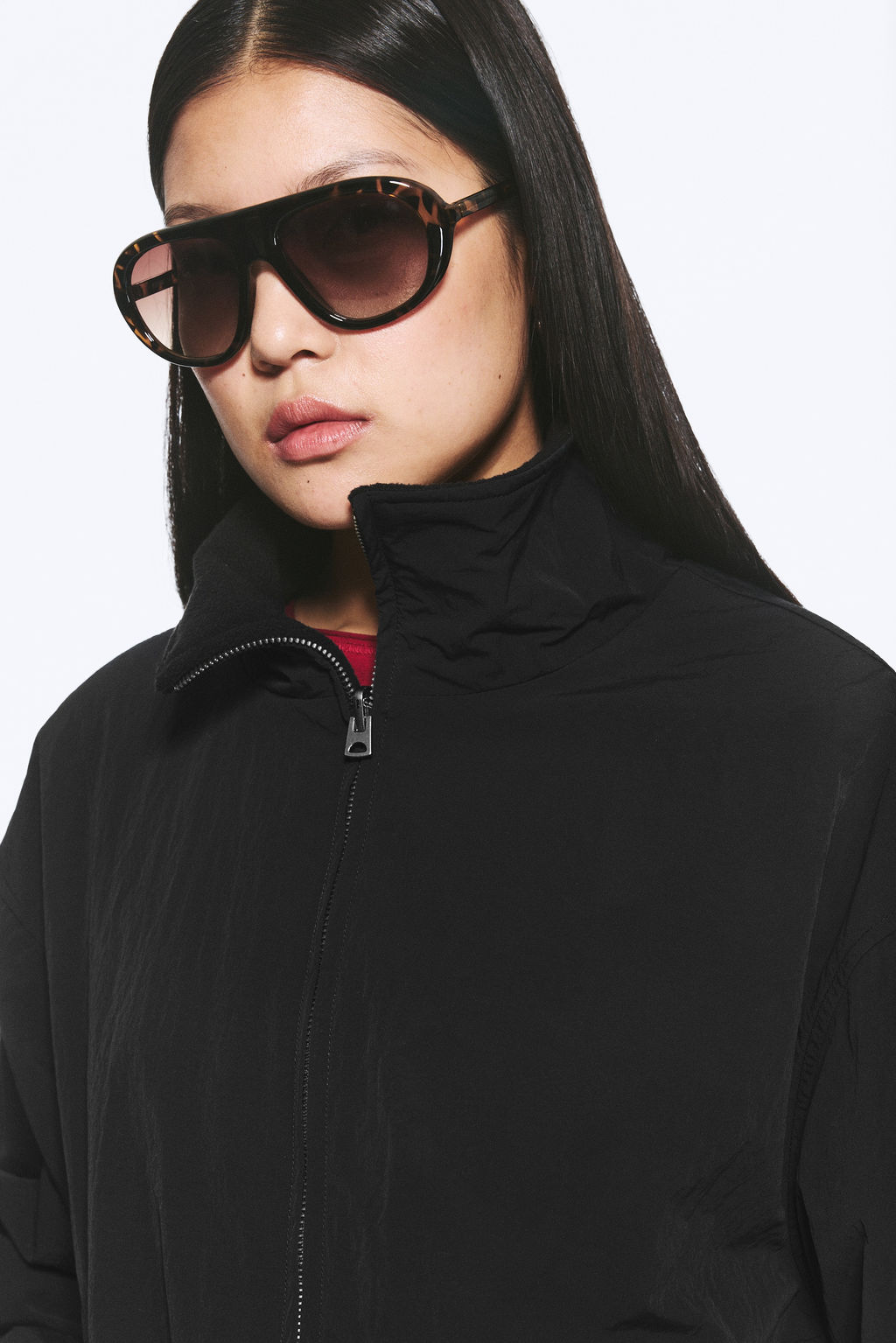Chaqueta oversize de nailon - H&m фото 3
