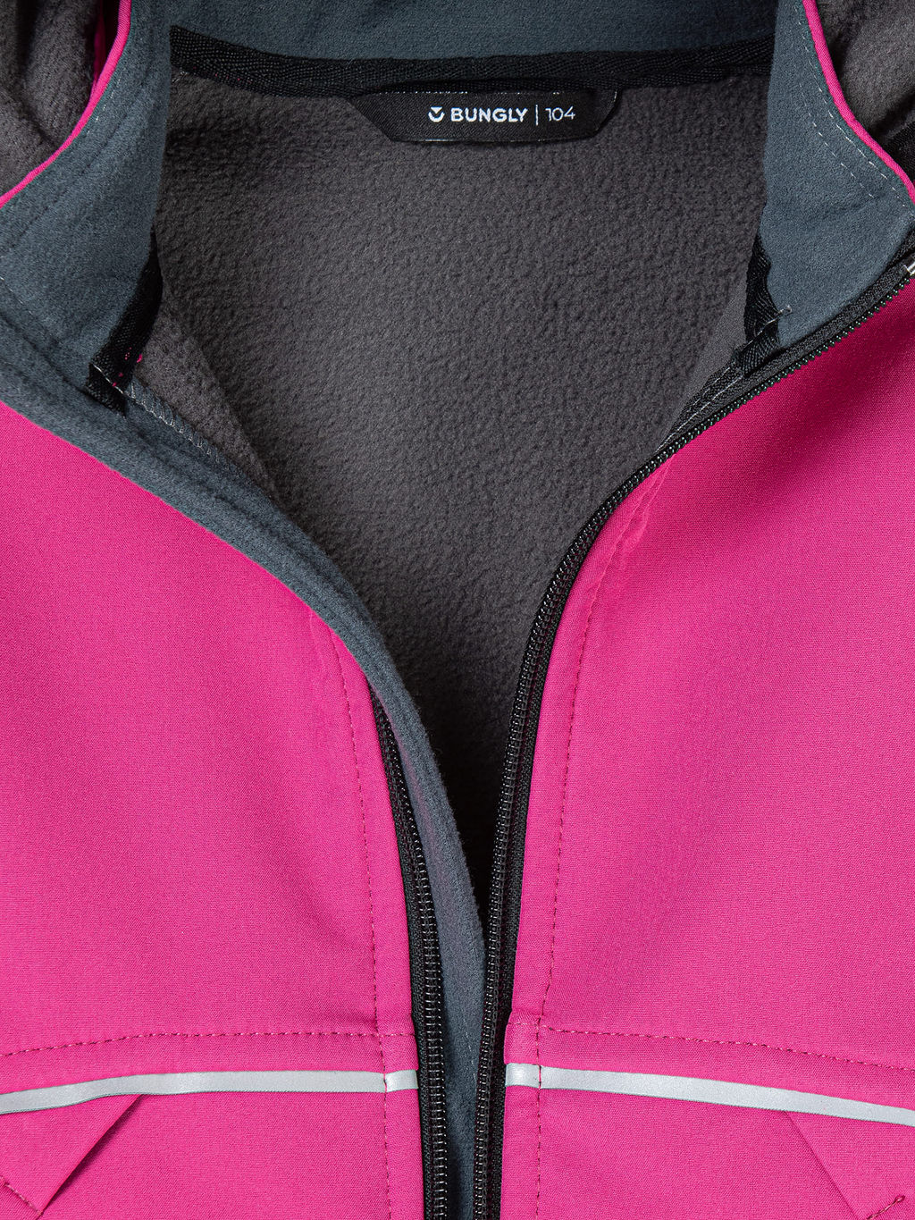 Куртка Softshell демисезонная Фуксия - Bungly фото 5