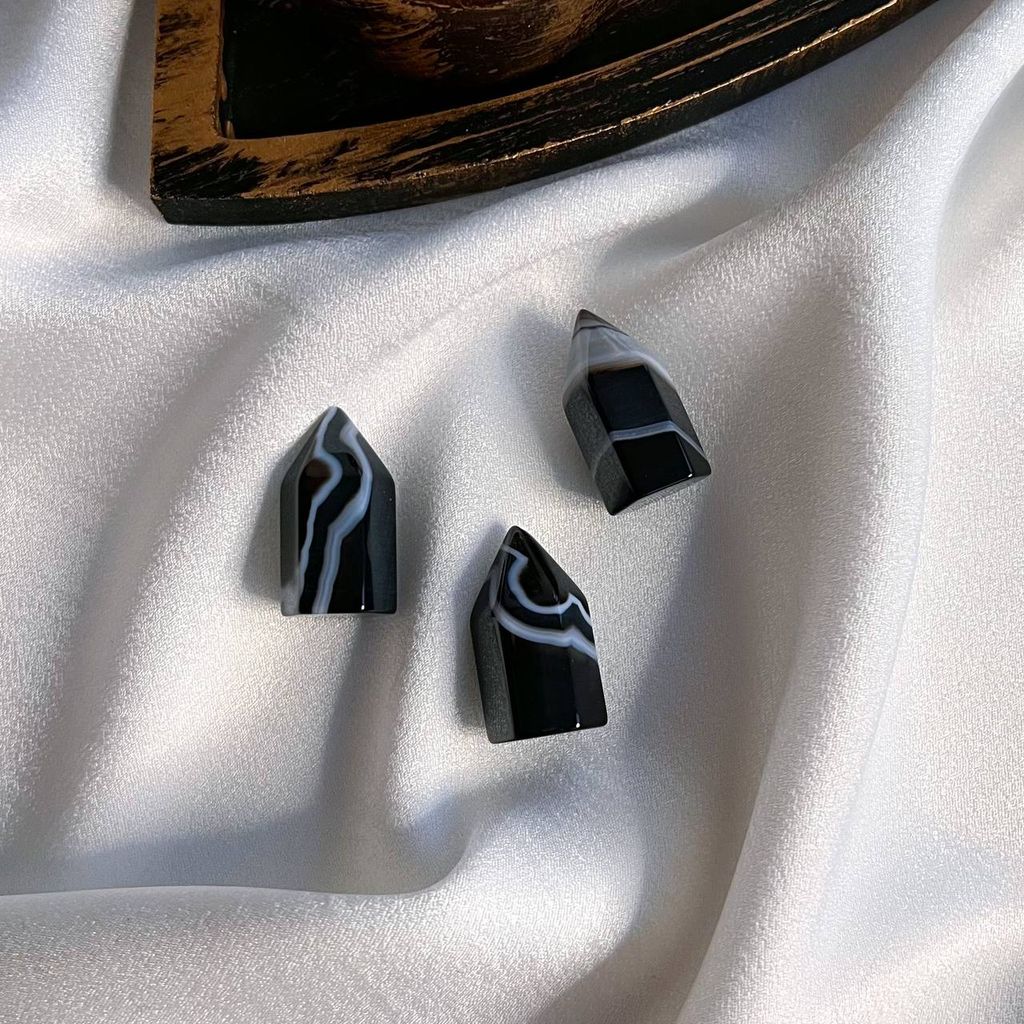 Кристалл из полосатого Агата - Радуга самоцветов фото 3