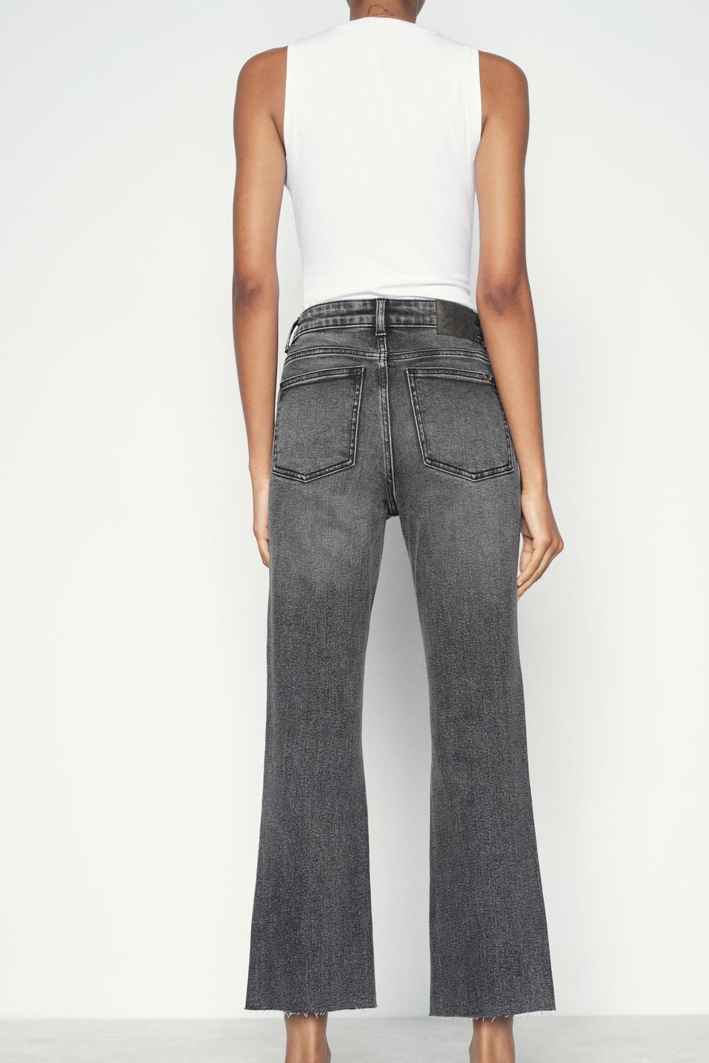 Z1975 HIGH-WAIST MINI FLARE JEANS - Zara фото 14