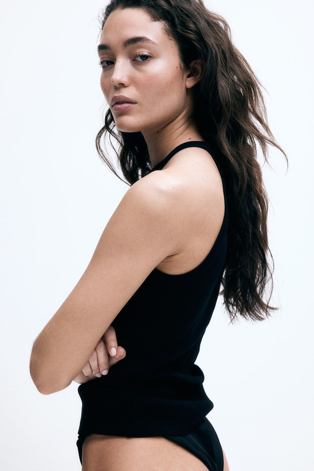 Top sin mangas en canale - H&m фото 5