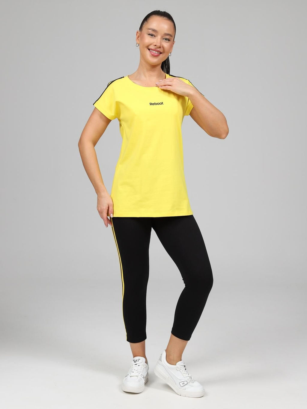 IV-CAPRIZ РеПилатес - костюм из хлопка с лайкрой  фото 22