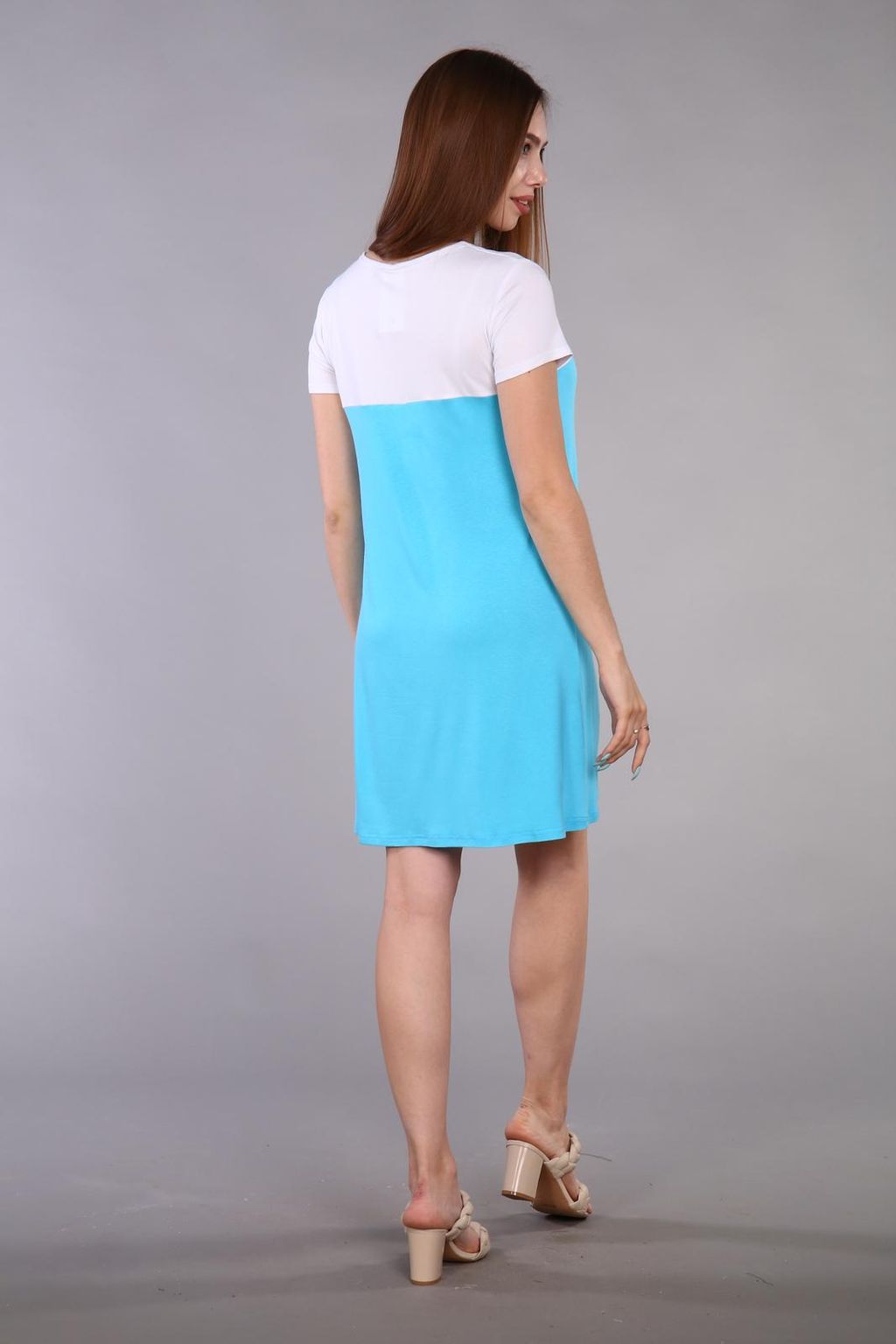 IV-CAPRIZ Фаянс - платье голубойголубой  фото 5