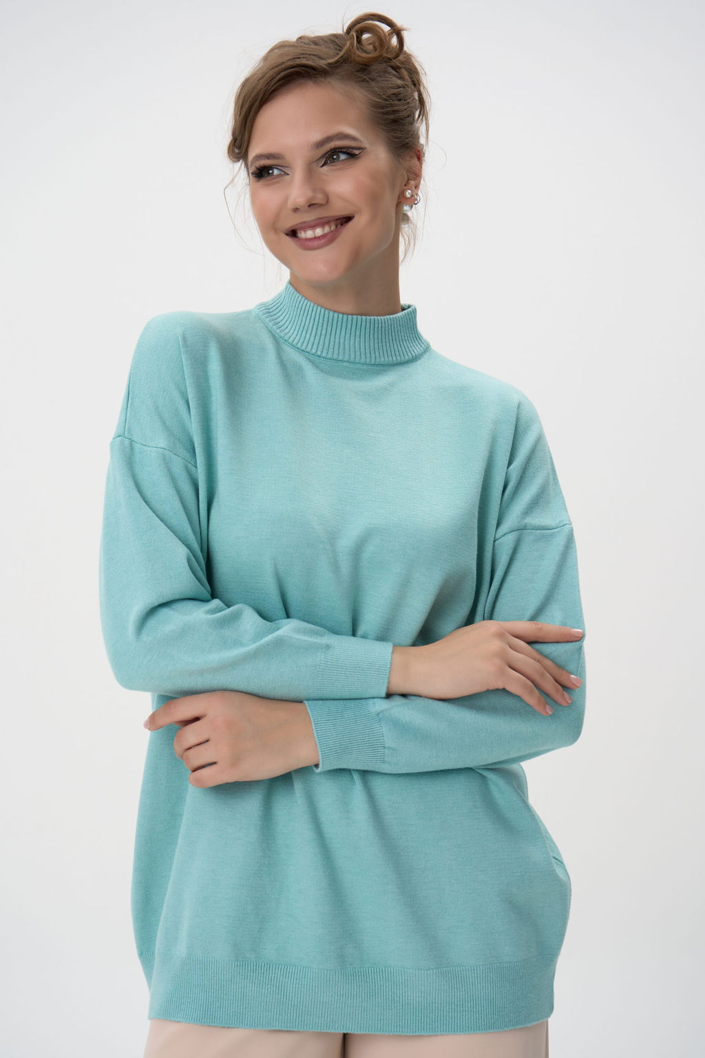 Джемпер Кира (тиффани) - Эльза фото 4