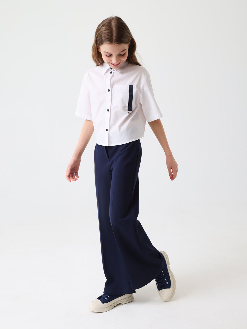 Блузка с короткими рукавами - Смена фото 3