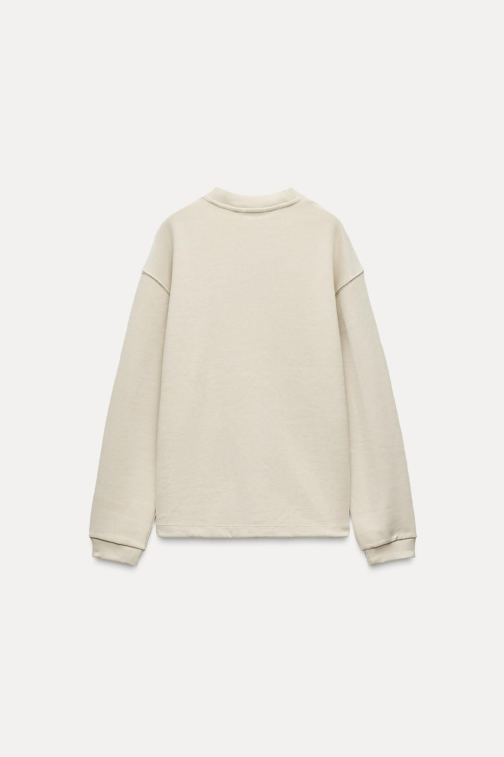 SOFT SWEATSHIRT - Zara фото 4