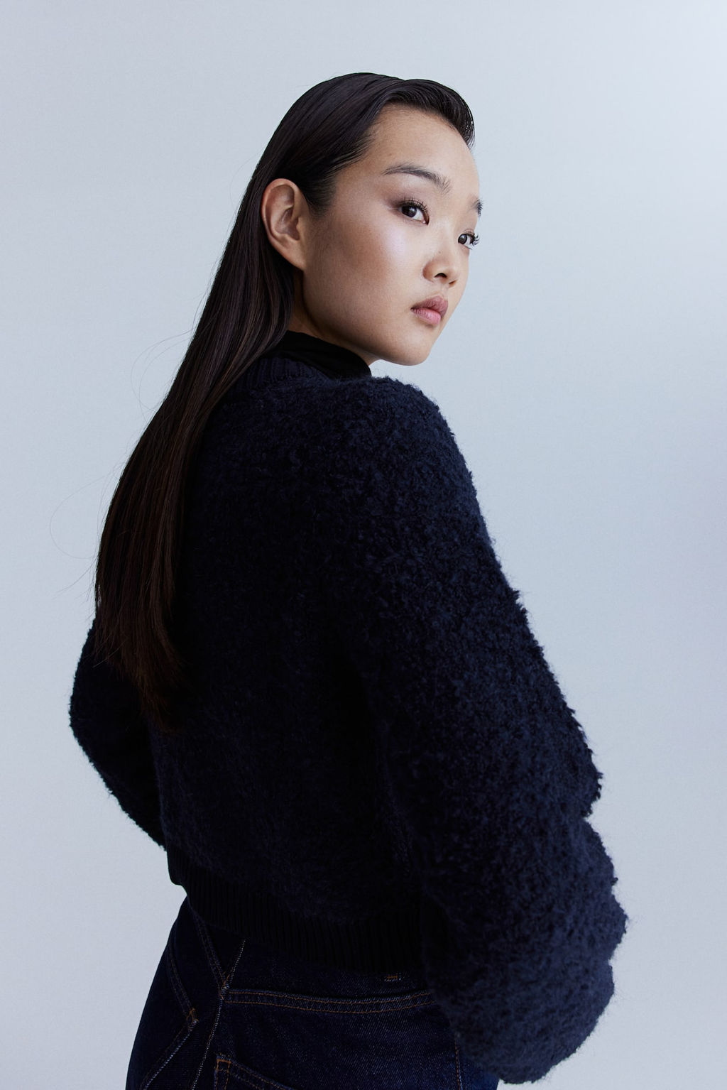 Cardigan en punto boucle - H&m фото 4
