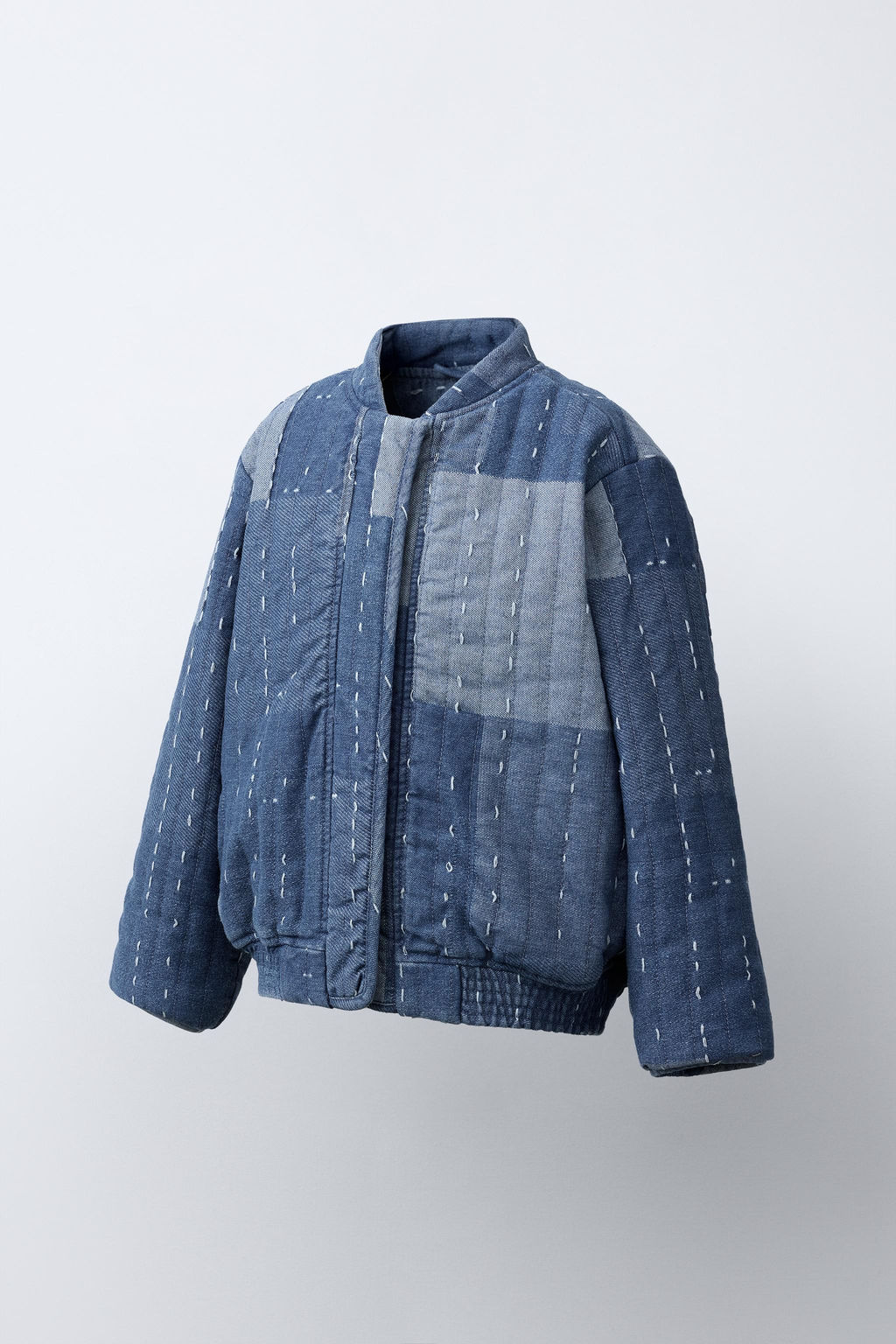 PATCHWORK BOMBER JACKET - Zara фото 2