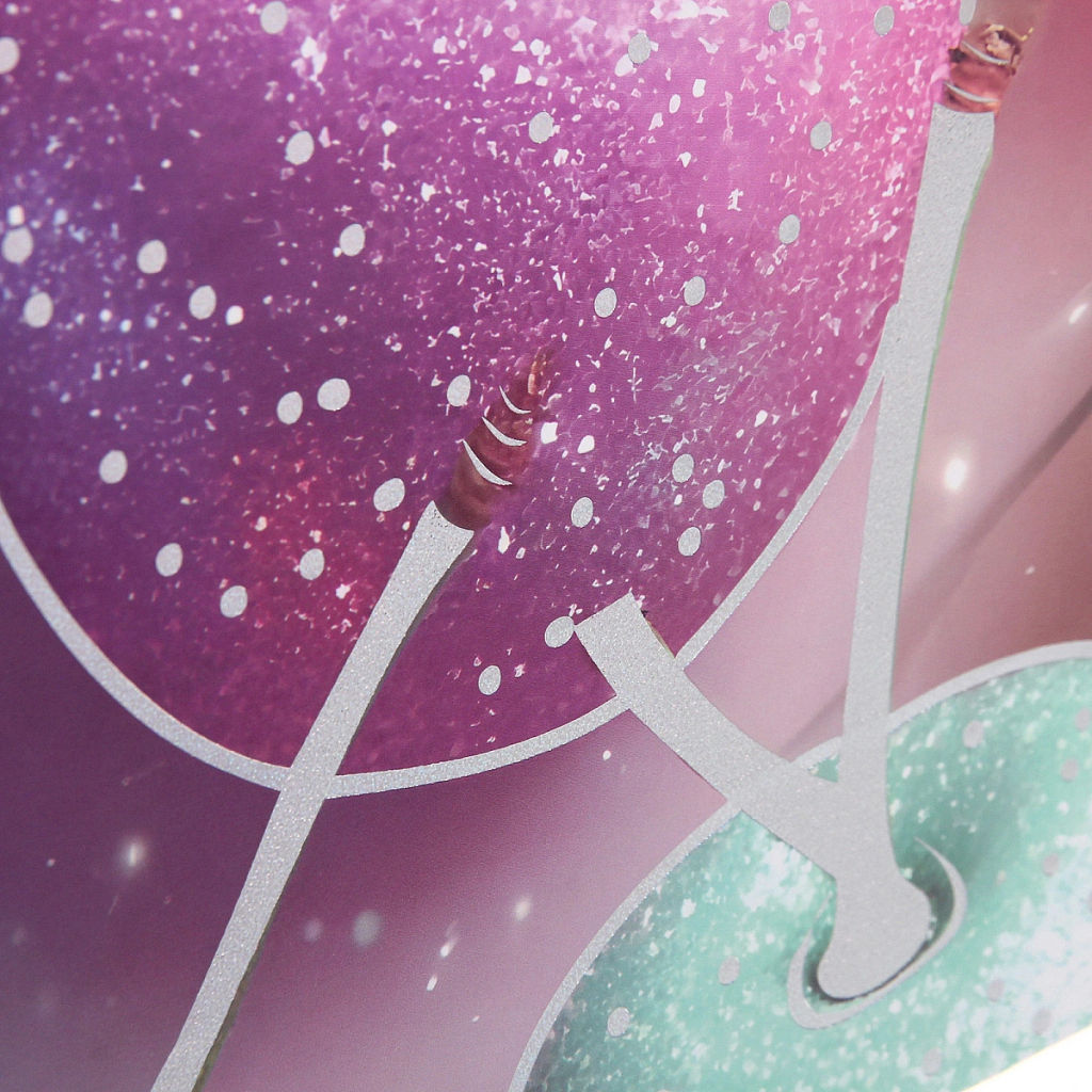 Пакет подарочный "Яблочки" 26*32*10 см