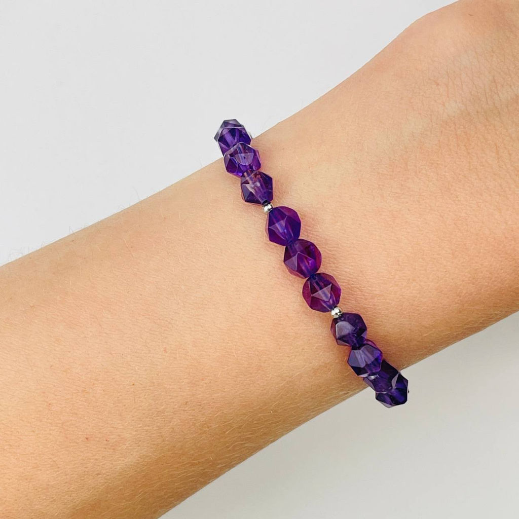 Браслет из Аметиста 17 см +