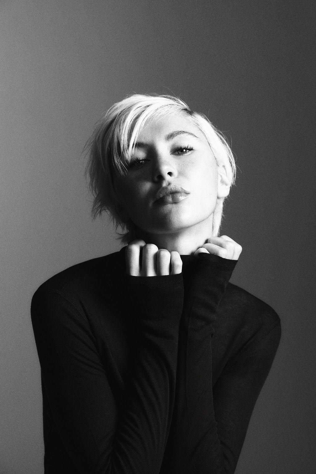 HIGH NECK T-SHIRT - Zara фото 10