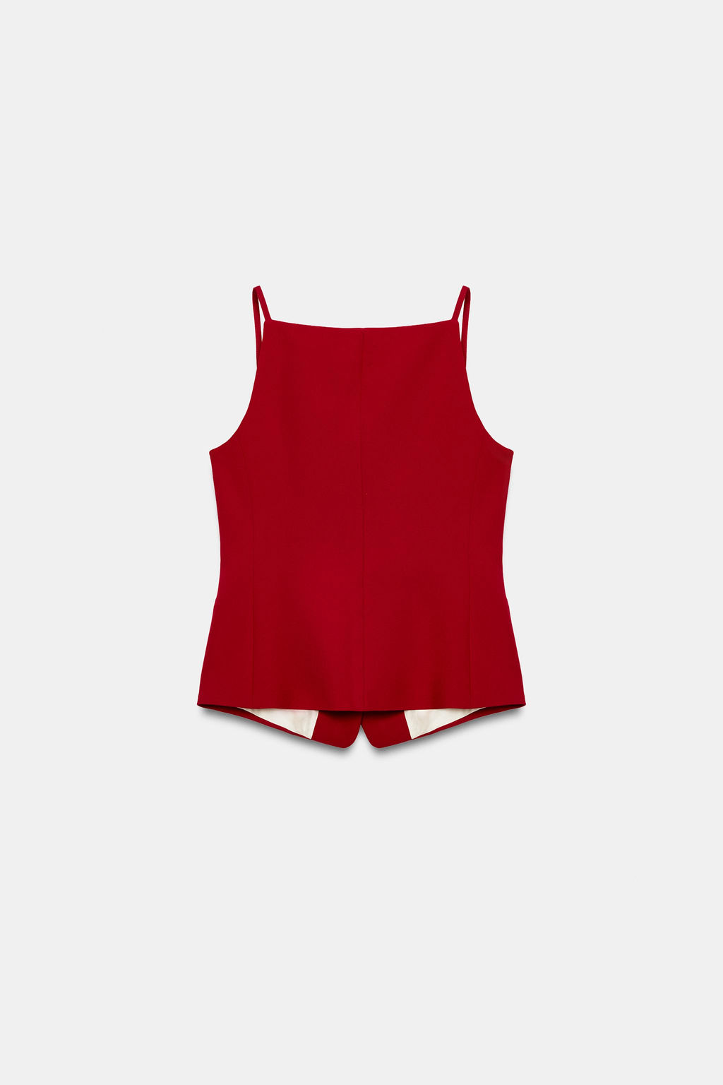 CHALECO TIRANTES ESCOTE CORAZ?N / Rojo - Zara фото 7