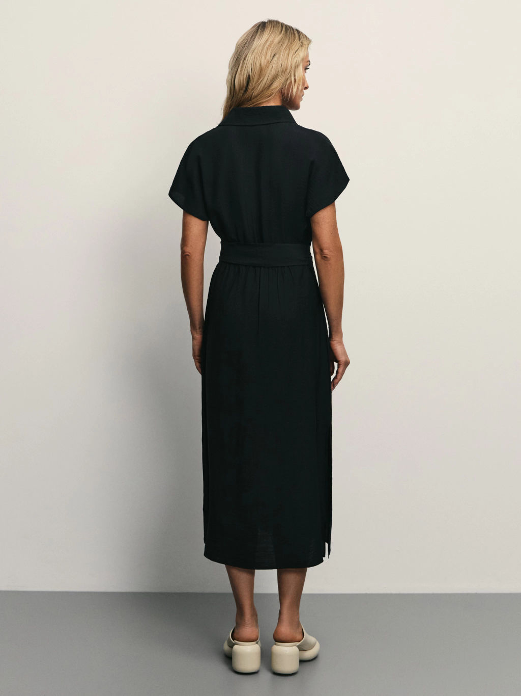 Платье-рубашка из вискозы / Zarina  фото 5