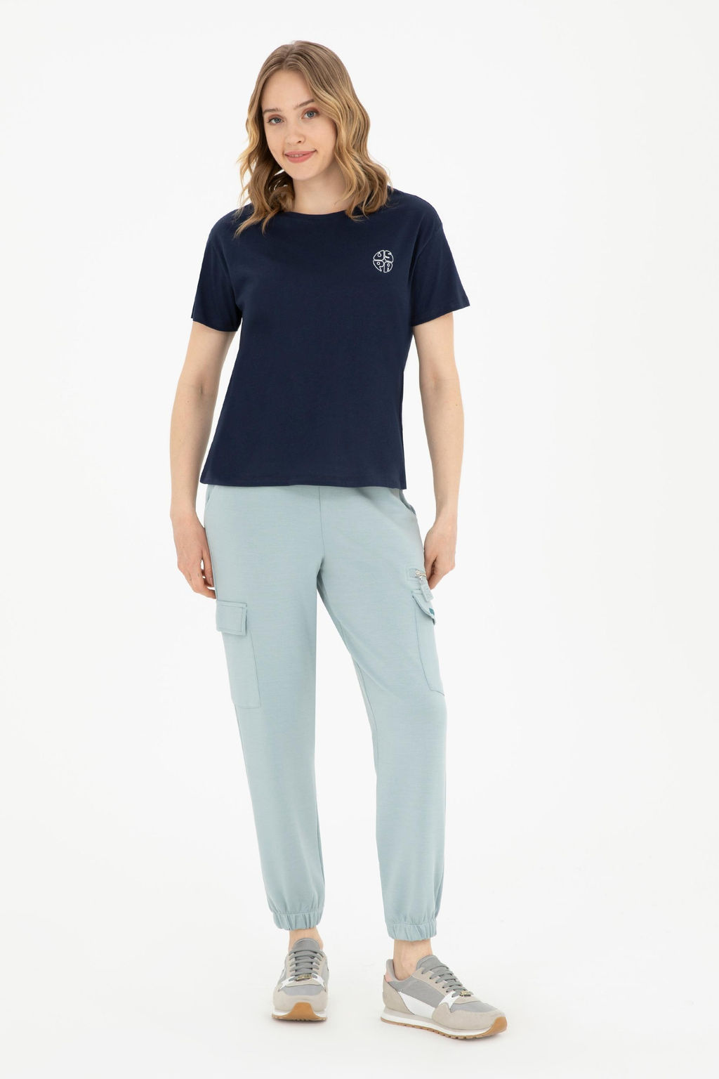 Женские спортивные штаны цвета морской волны Неожиданная скидка в корзине - U.s. polo assn фото 7