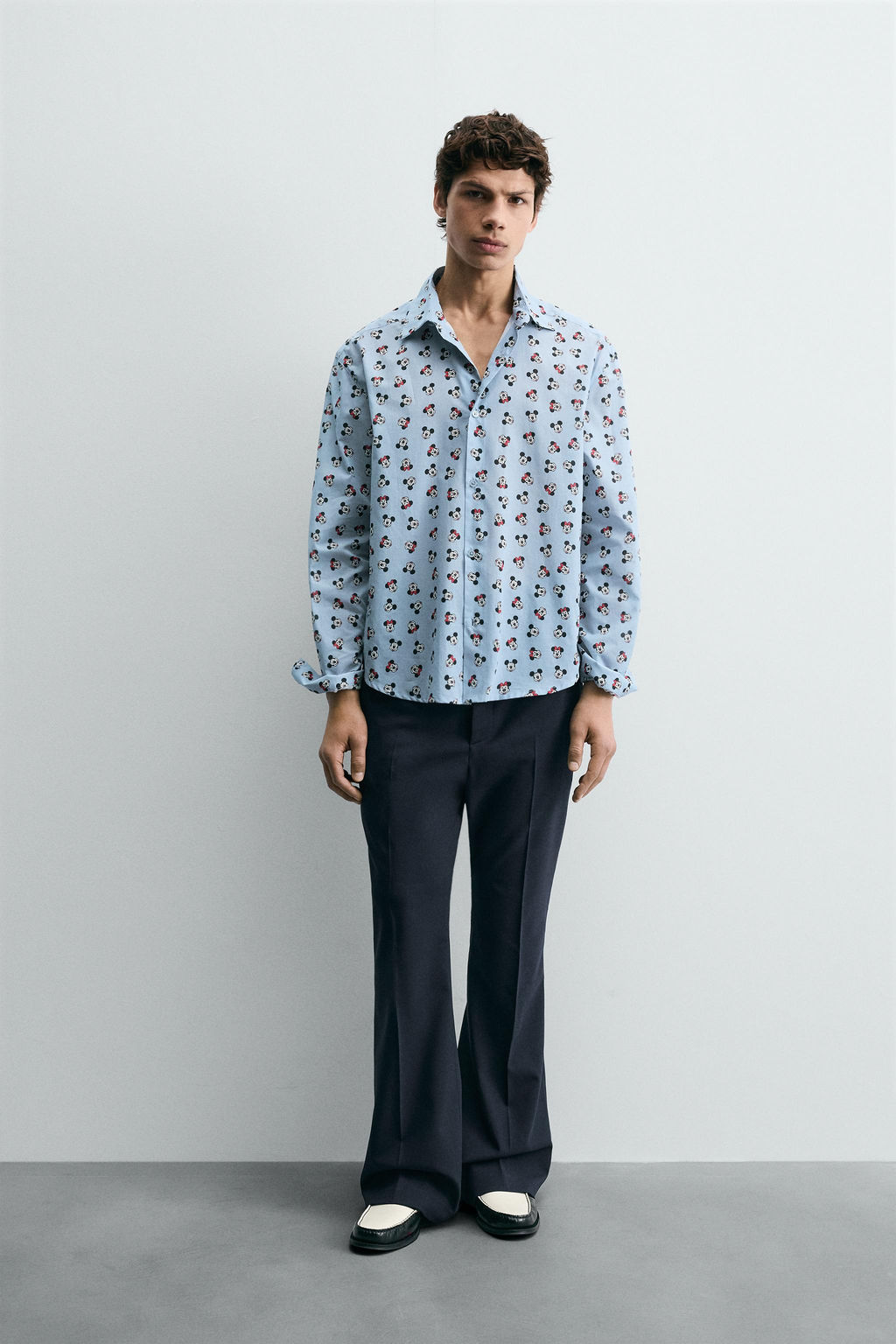 MINNIE + MICKEY MOUSE SHIRT HARRY LAMBERT FOR ZARA X DISNEY