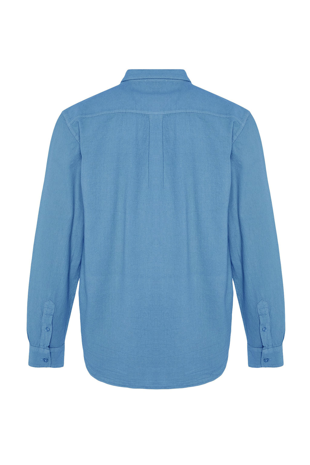 TRENDYOL MAN Haki Unisex Regular Fit %100 Pamuklu Keten Gorunumlu Fit Gomlek TMNSS23GO00099 - Trendyolmilla фото 18