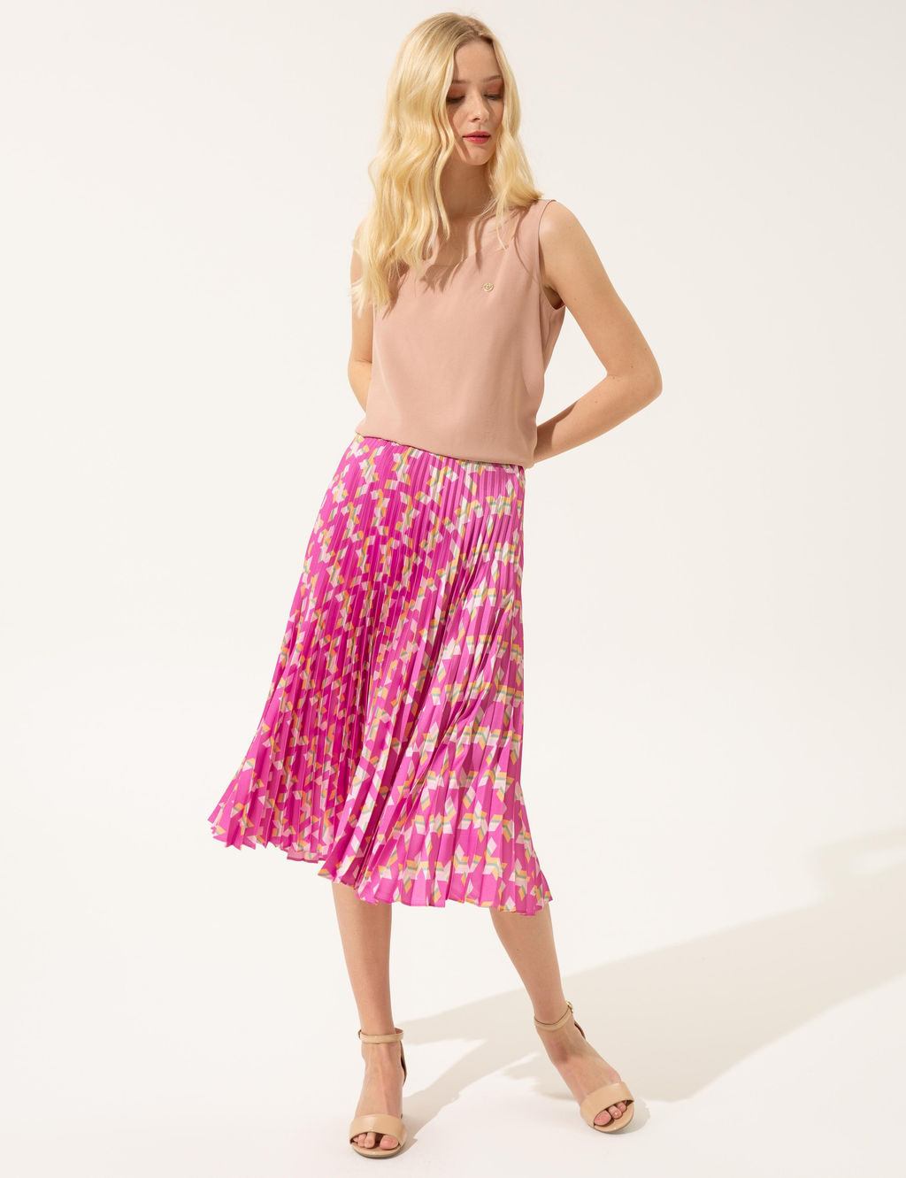 Pudra Regular Fit Kolsuz Bluz - Pierre cardin фото 2