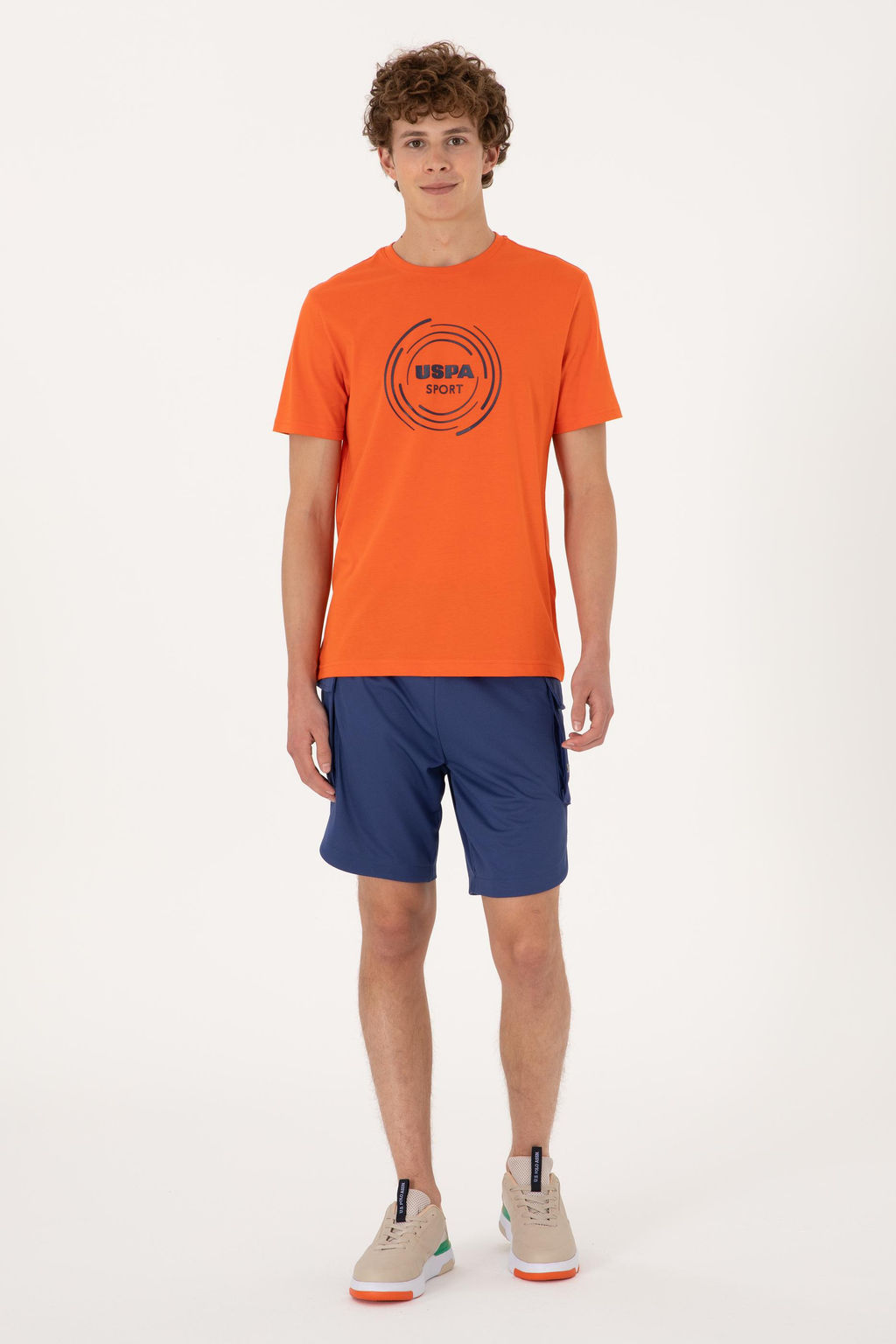 Erkek Regular Fit Bisiklet Yaka Nar _i_e_i Ti__rt Sepette S_rpriz _ndirim - U.s. polo assn фото 4