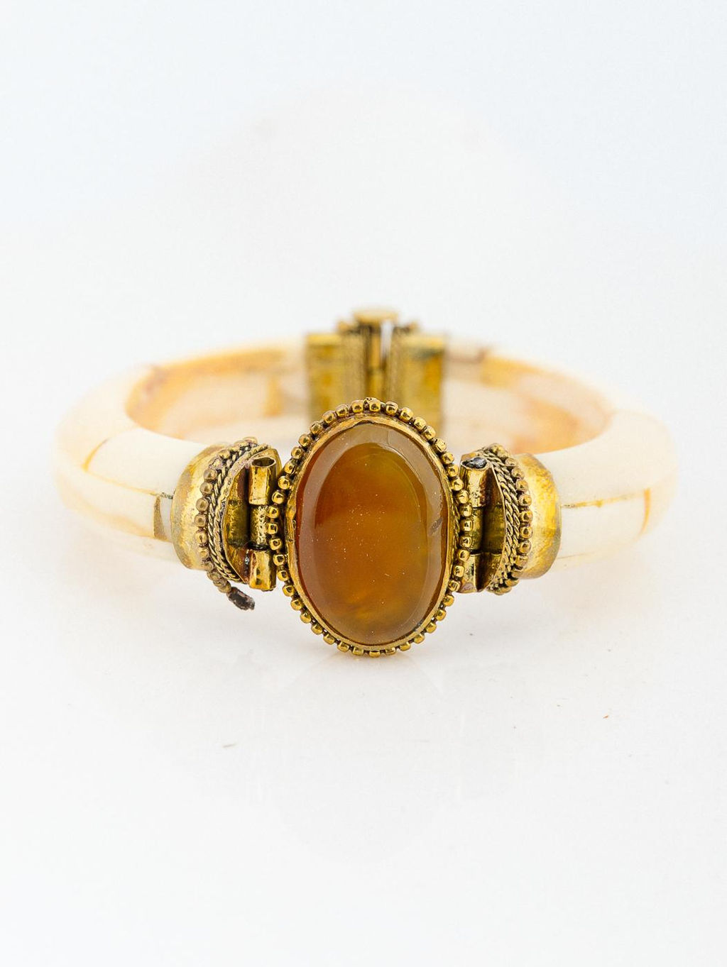 Украшение Браслет кость буйвола №506/19