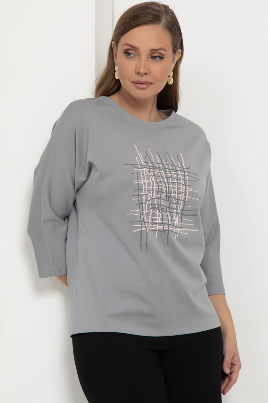 6515 Блуза лонгслив